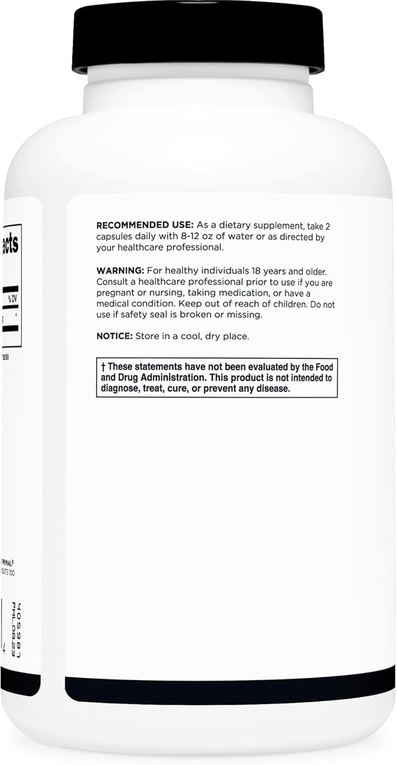 Primal L-Citrulline Capsules (180 Capsules / 1,500 mg Per Serving) | Premium L-Citrulline Supplement - Image 3