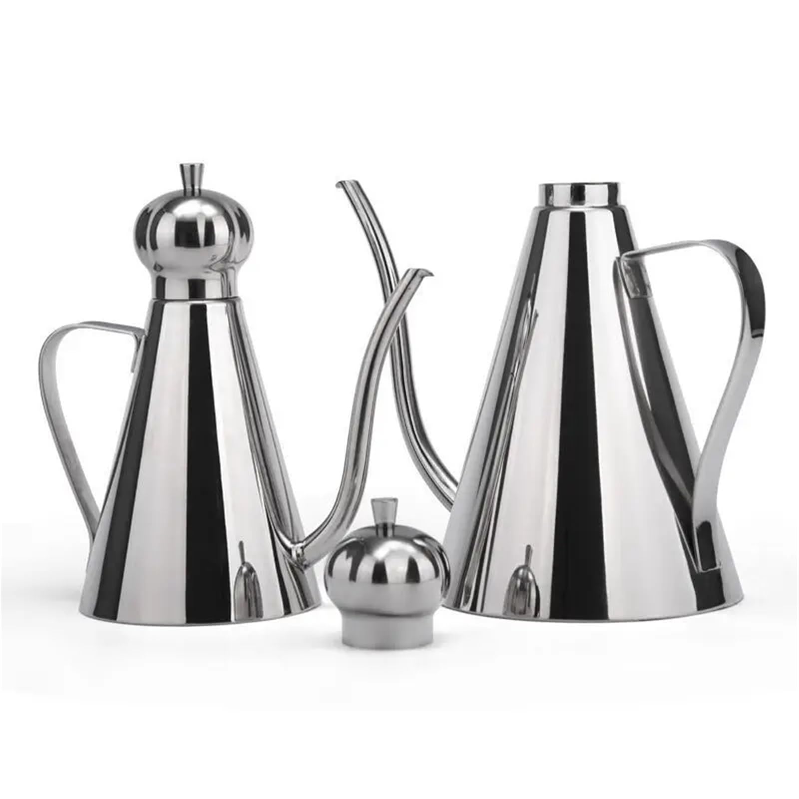 Contenitore for condimenti for in acciaio inossidabile Distributore di aceto olio d'oliva Bottiglie condimento Accessori da cucina