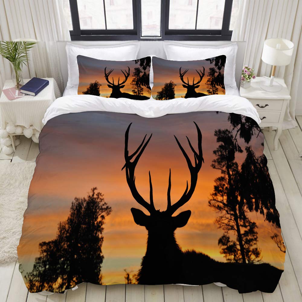 deer twin bedding set