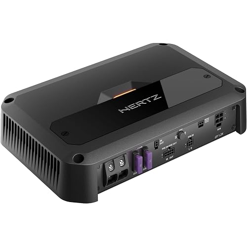 Hertz CP 1.2K Mono Car Audio Amplifier - 1200 WRMS x 1 at 2-Ohm