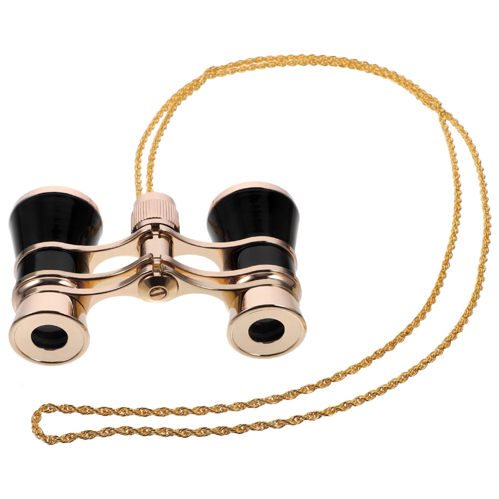 UKCOCO Binocolo Mini da Donna in Ferro con Catena, Binocolo Portatile Compatto e Leggero per Concerti e Attività Outdoor, per Escursionismo e Regali