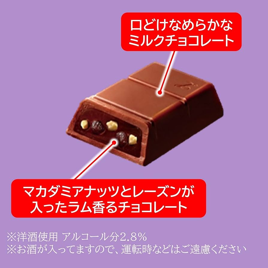 Amazon | ロッテ ナッツ&レーズン 3本×10個 | ロッテ | 板チョコ