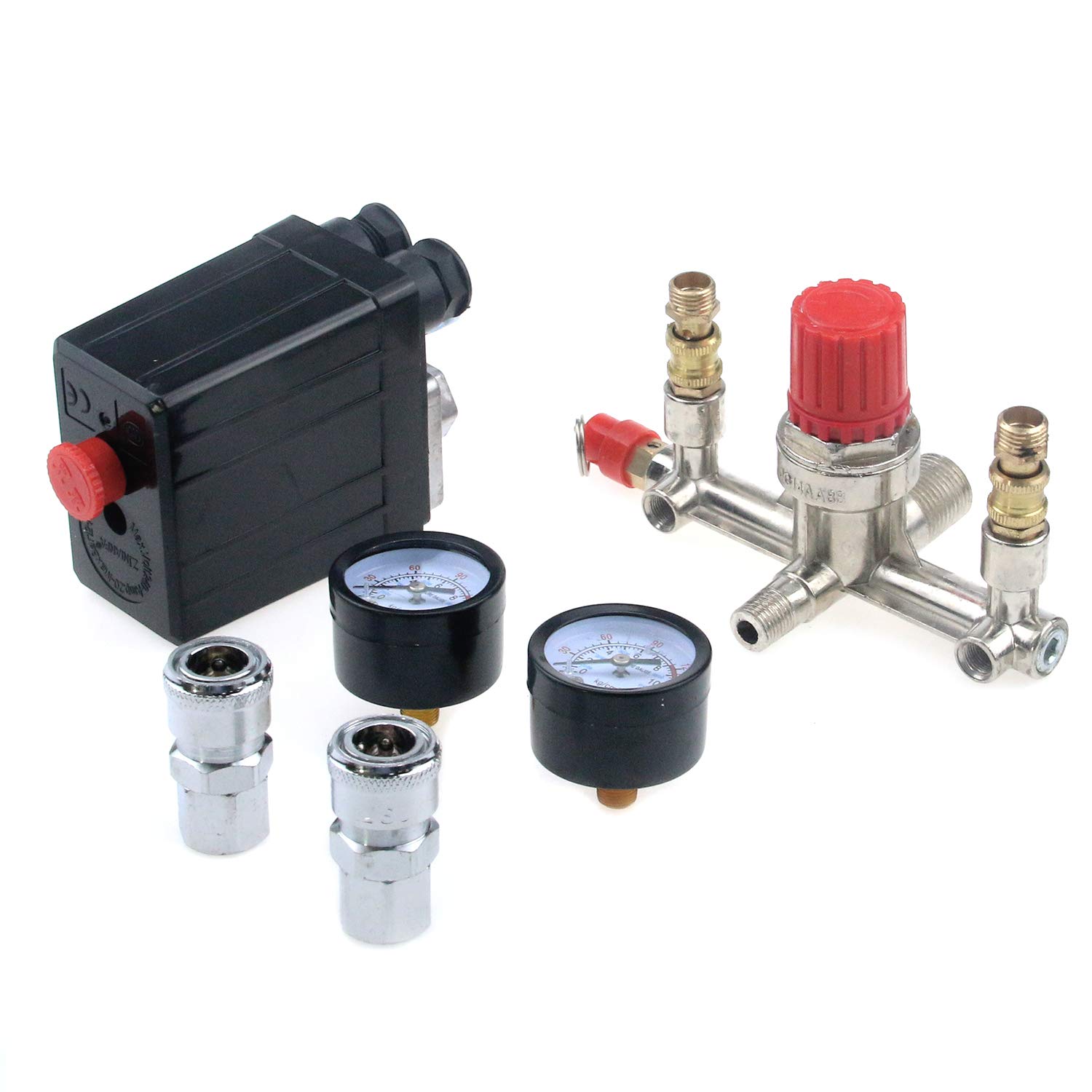 Buy Semetall Air Compressor Pressure Switch Control Regulator with