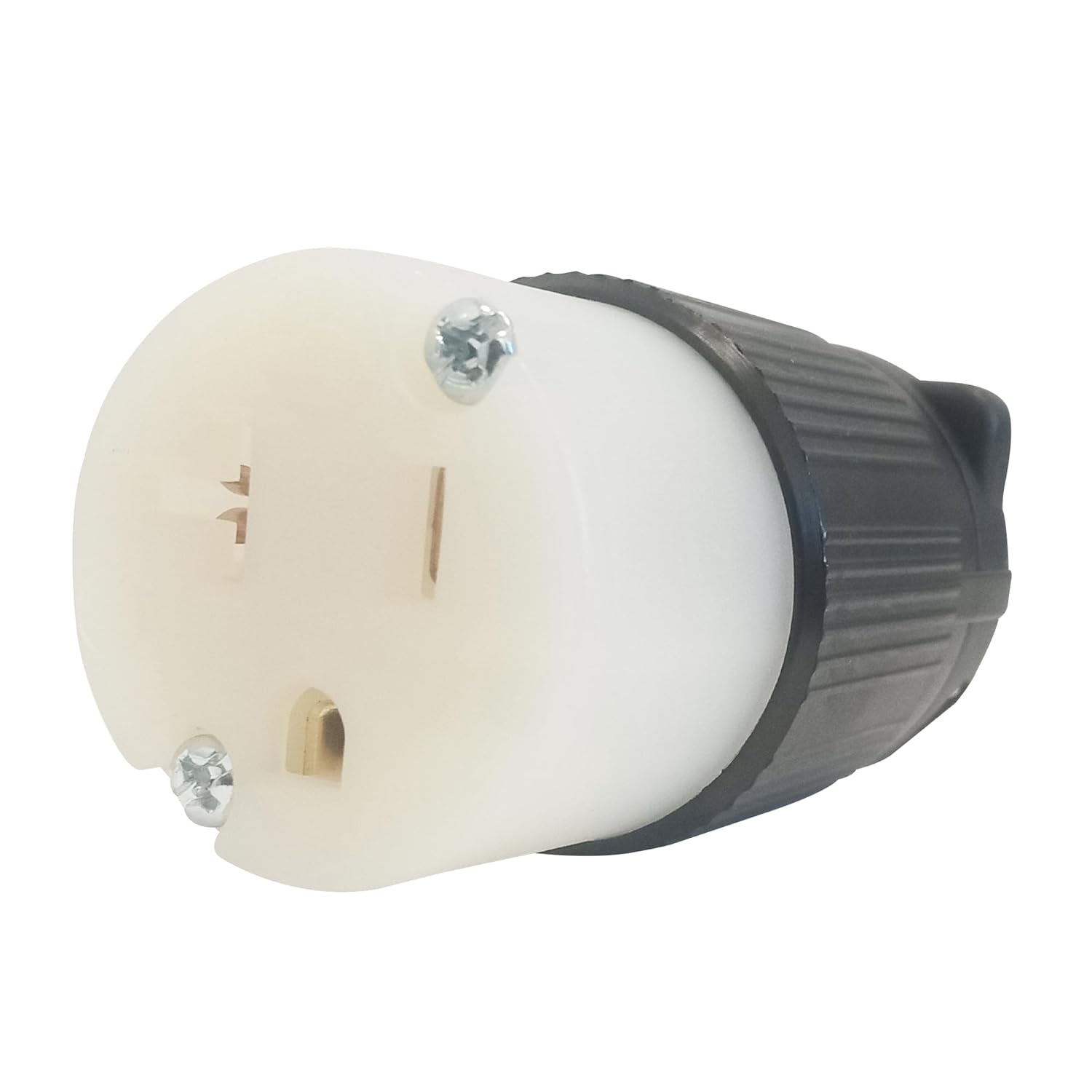 OCS Parts NEMA 5-20 Locking Connector | 125V - 20A - 2 Pole 3 Wire | cUL Listed Replacement Electical Power Plug (NEMA 5-20 Connector)