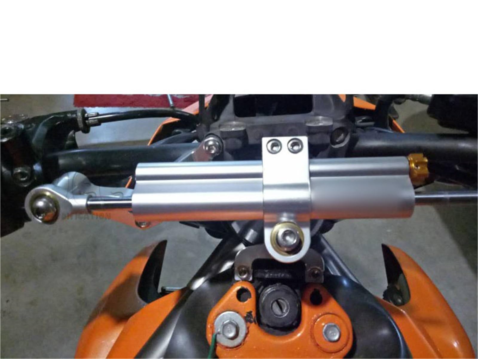 Amortisseurs De Direction Réglables Universels pour Moto, Modification Directionnelle, 373MM, pour Kawasaki
