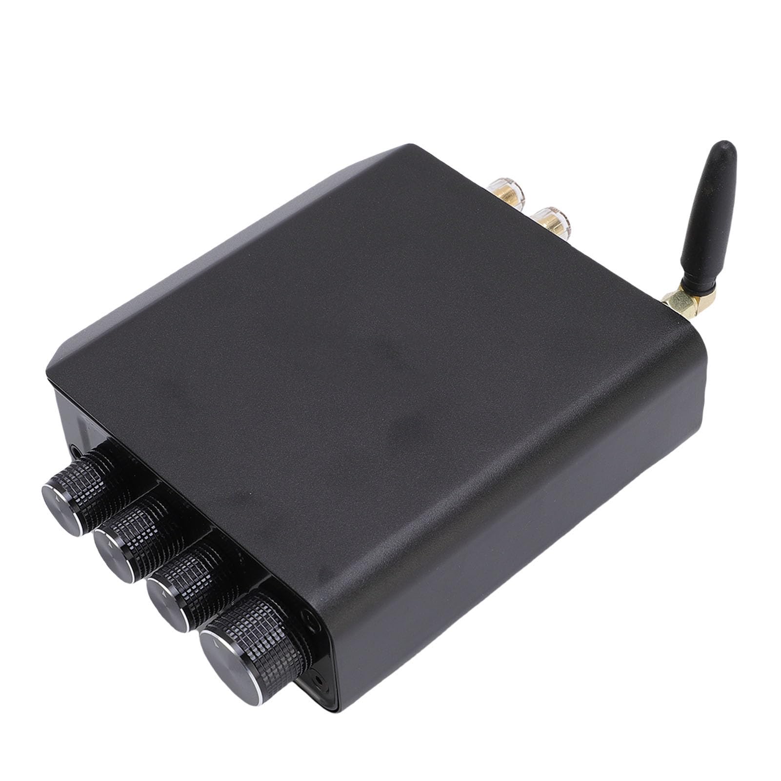 Amplificador estéreo Bluetooth 5.4, USB, entrada AUX, 2 canales, 50 W x 2, HiFi, compatible con MP3, WAV, WMA, APE y FLAC.