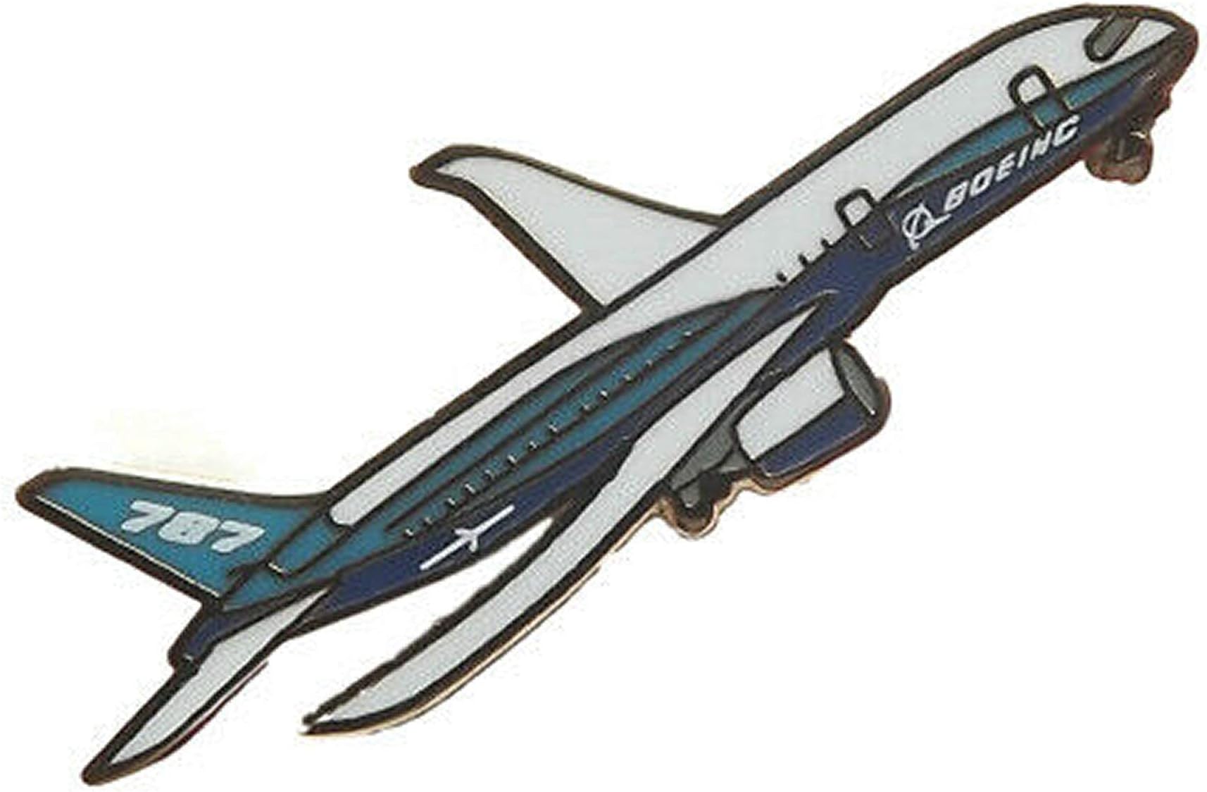 Smartbadge® Boeing 787 Aircraft Dream-liner Aeroplane Collectors Hard Quality Enamel Lapel Pin Badge