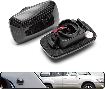 Amazon.com: 2Pcs LED Side Marker Lights for Toyota Land Cruiser