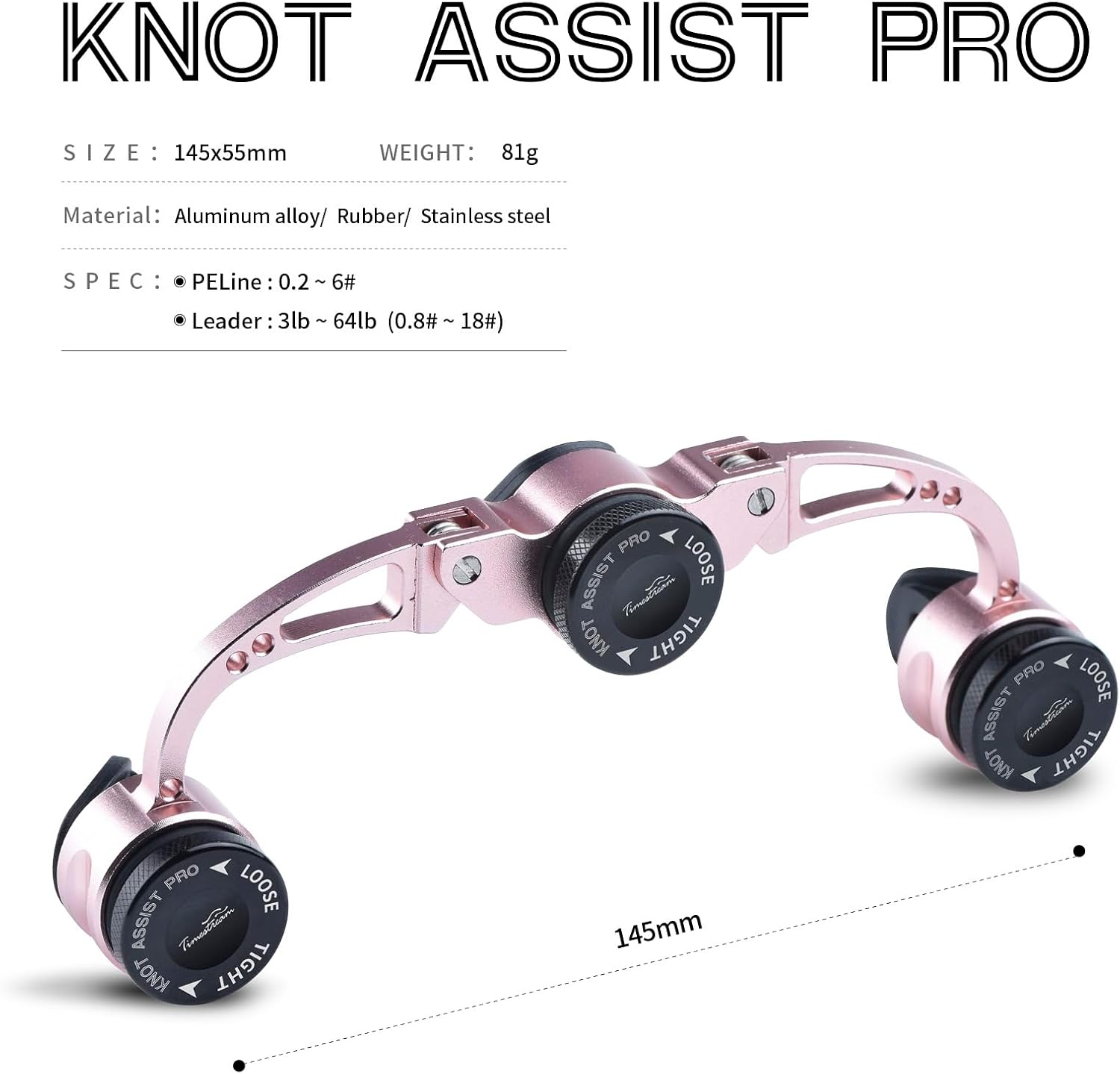 FG Knot Assist Tool，Knot Assist GT Knotter Leader Connection Knot Assist 2.0 for FG Knot Braided Line to Leader Connection Fishing Knot Tying Tool for Braid to Monofilament Leade