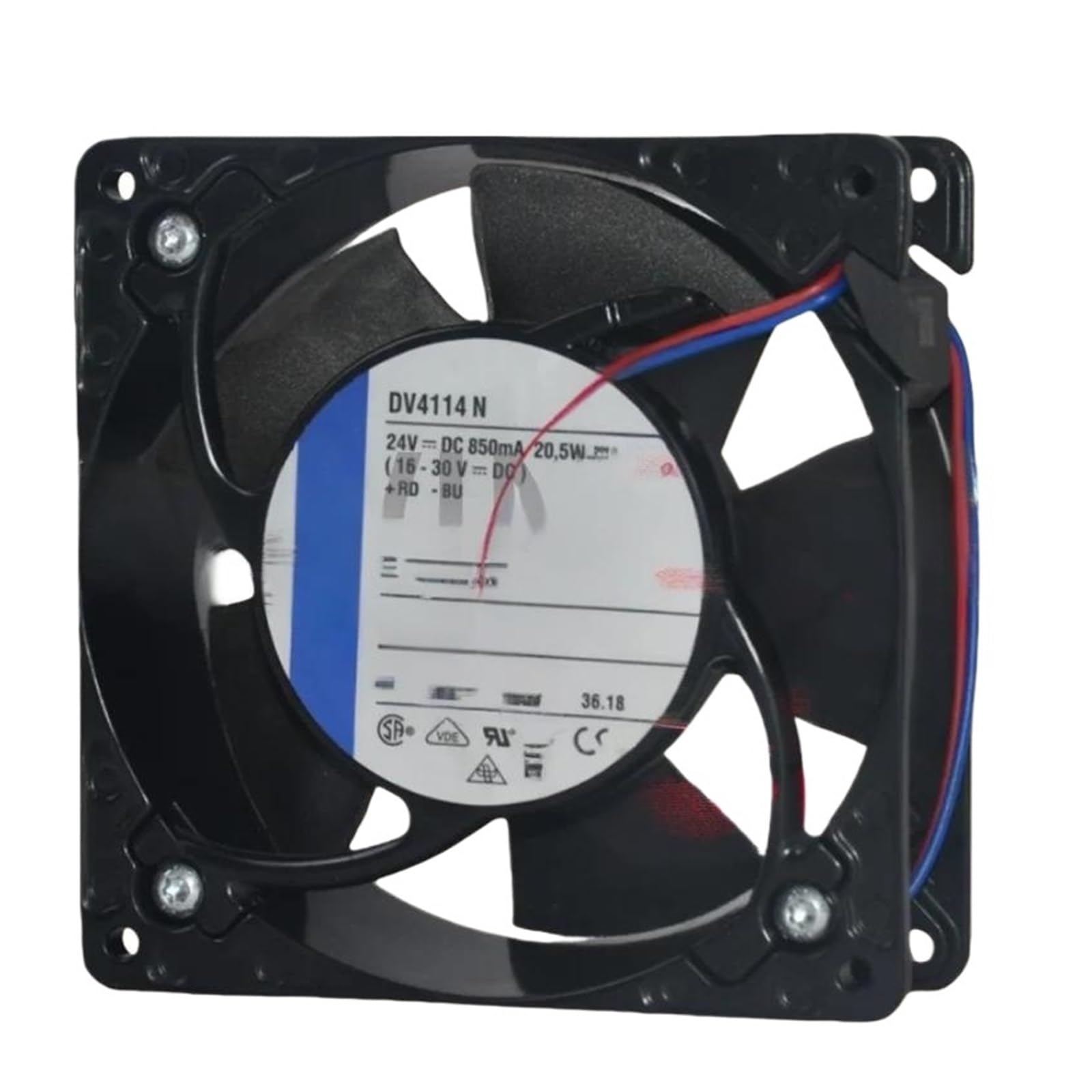 LZIKKGKI DV4114N 24V 20.5W 12038 Three-wire Inverter Fan