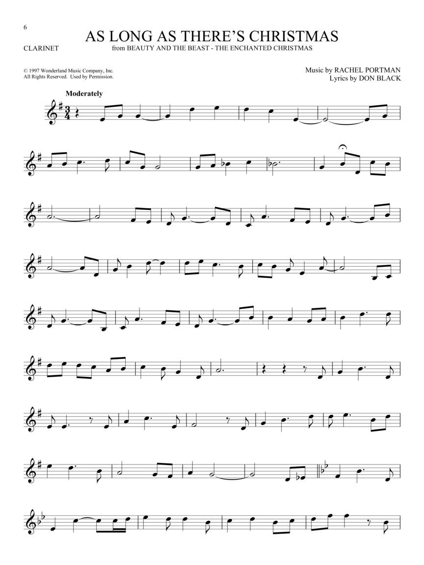 101 Christmas Songs for Clarinet