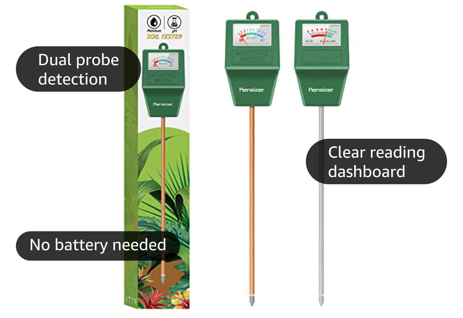 Amazon.com: Kensizer Soil Tester, Soil Moisture/pH Meter, Gardening Farm Lawn Test Kit Tool, Digital Plant Probe, Water Hydrometer for Indoor Outdoor, No Battery Required : Patio, Lawn & Garden amazon-com-kensizer-soil-tester-soil-moisture-ph-meter-gardening-farm-lawn-test-kit-tool-digital-plant-probe-water-hydrometer-for-indoor-outdoor-no-battery-required-patio-lawn-garden