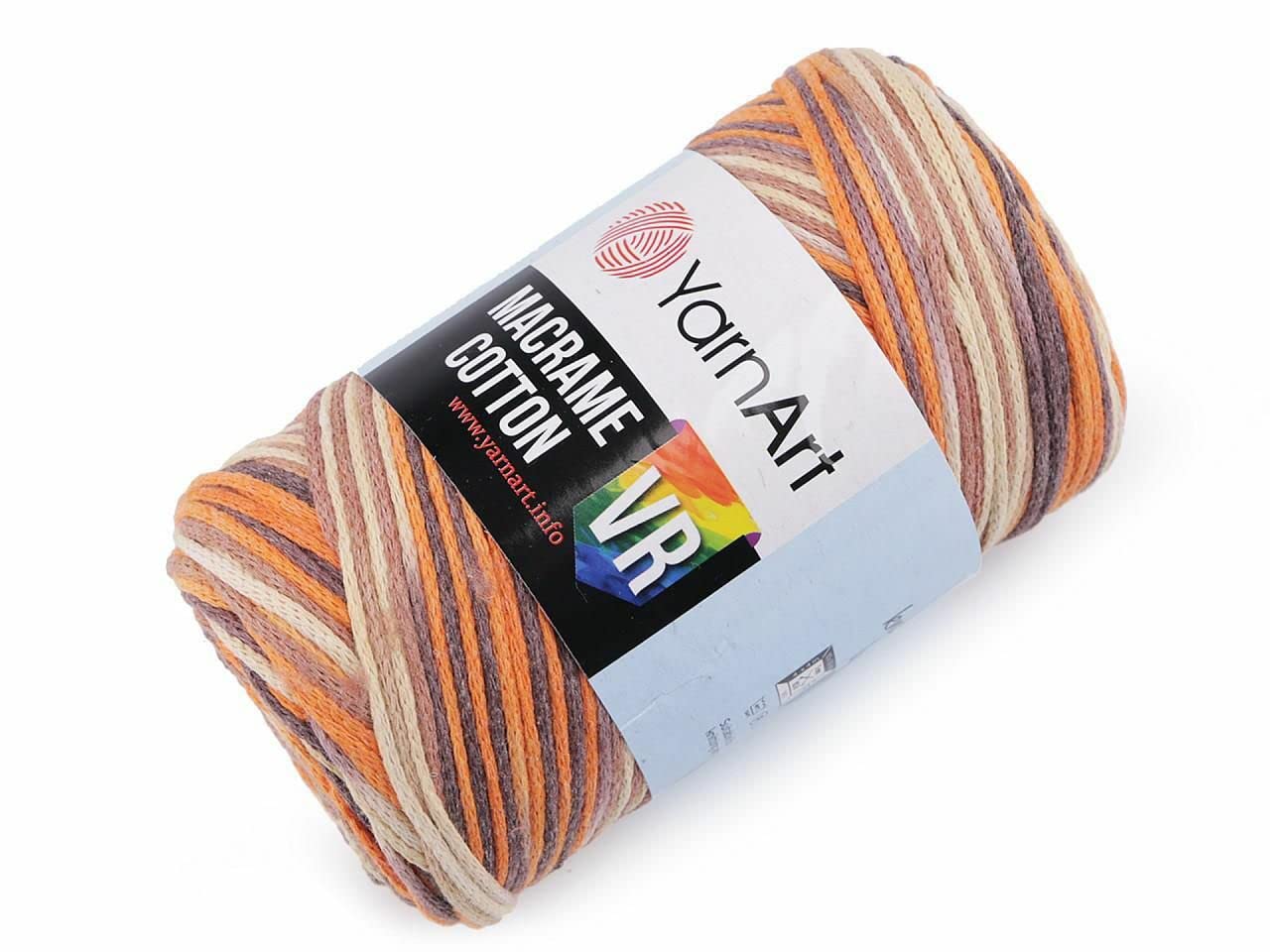 YarnArt El Örgü İpi MACRAME COTTON VR, 927, 4x250 gr