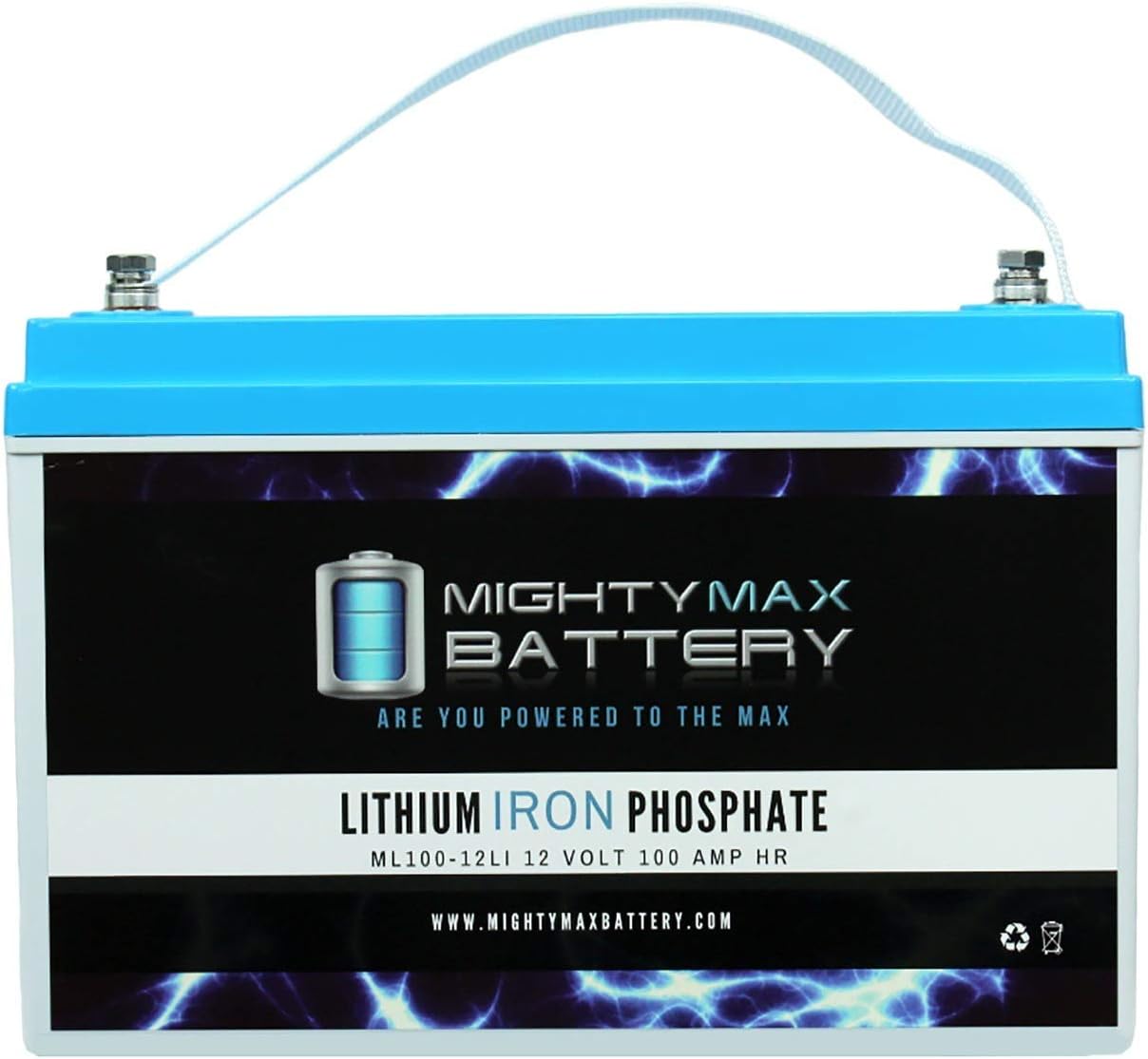 Mighty Max Battery 12V 100AH Lithium Replacement Battery for SUVPR XT-GP3000 Brand Product