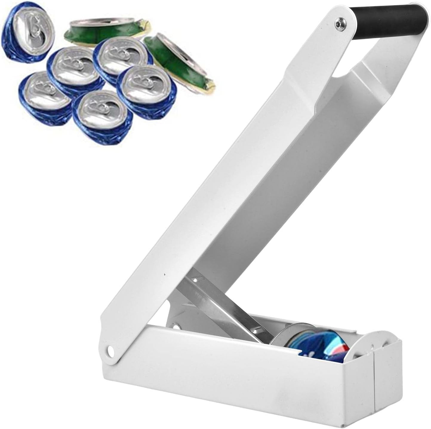 komsoupCan Crushers 12OZ Or 16OZ Can Crushers For Recycling Heavy Duty Tin Can Crusher Portable Aluminum Smasher Machine For Recycling Soda Beer Soft Drinks Cans