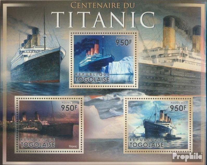 Prophila Collection Briefmarke Togo 4248 – Titanic-Motiv, Postfrisch ** MNH, Sammlerstück Für Schiffe & Seefahrt