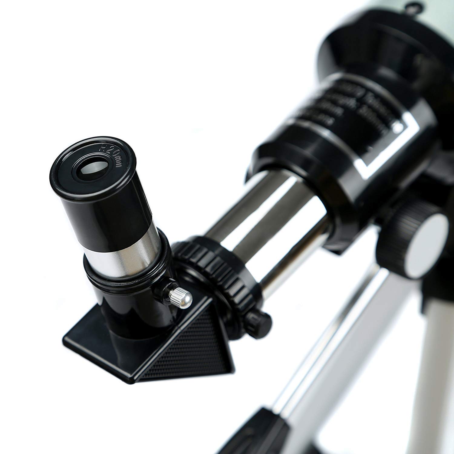 Bambini per principianti adulti, rifrattore astronomico da 70 mm con treppiede regolabile e cercatore - portatile perfetto per bambini adolescenti