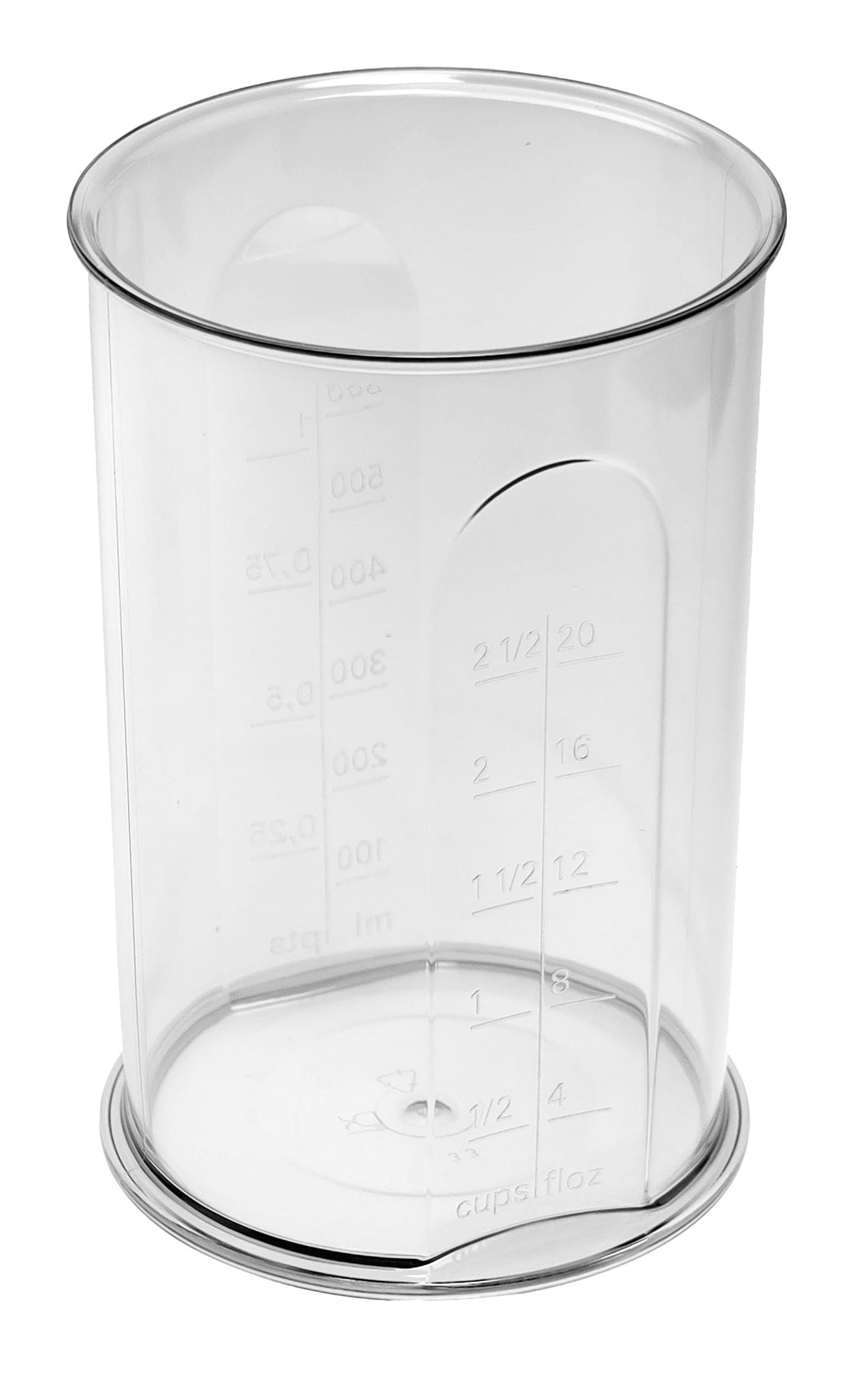 Messbecher kompatibel mit/Ersatzteil für Bosch Siemens 00657243 MFQ...MQ...MSM... Stabmixer, Handmixer
