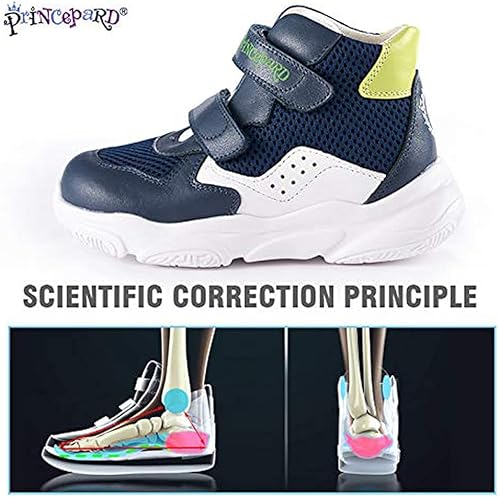 Miniatura 3 de Zapatos ortopédicos para niños y niñas, zapatos deportivos correctivos para niños con soporte de arco para el cuidado de la salud de los pies