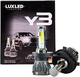 Kit Lâmpada LED Y3, 36W, 6500K, 22000 Lúmens, Luz Branca, 12V, Alta Luminosidade para Farol Automotivo (HB4/9006)