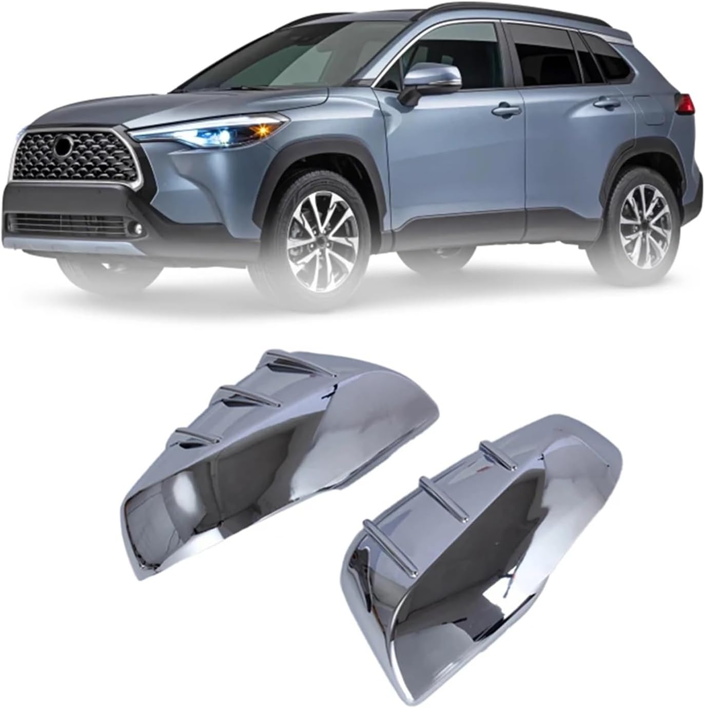 トヨタ カローラ クロス 2021 2022 サイドドア バックミラー カバー