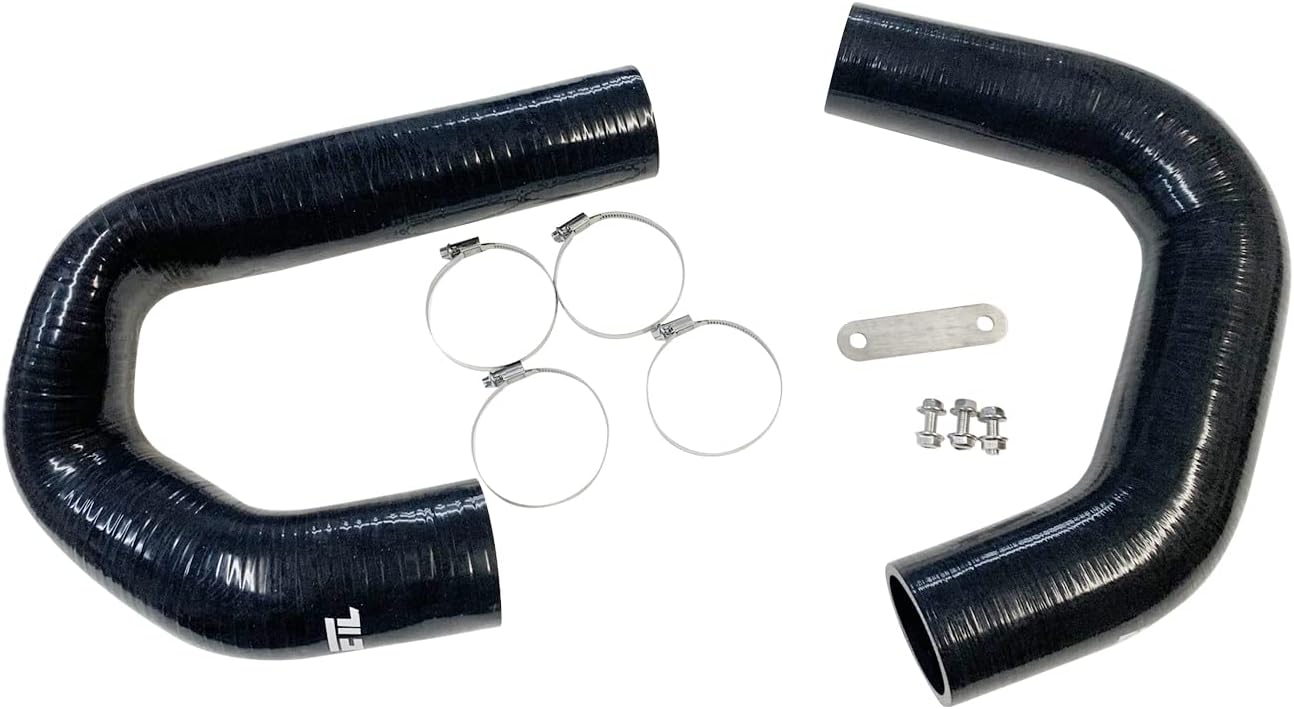 ETL Performance Aluminum Intercooler Pipe Kit for VW GTI 2015-2020 MK7 MK7.5 2021 MK8 (Black)