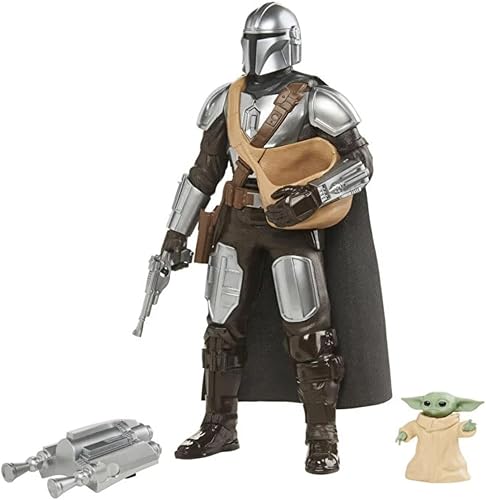 Miniatura 6 de STAR WARS Galactic Action The Mandalorian & Grogu - Figuras de acción electrónicas interactivas de 12 pulgadas, juguetes para niños a partir de 4