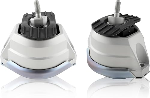 Carbhub 22116761090 Soportes de motor izquierdo derecho para BMW E60 525i 528i 530i 535i Reemplazar para 22116761089 22116761090 BMW Motores Soportes