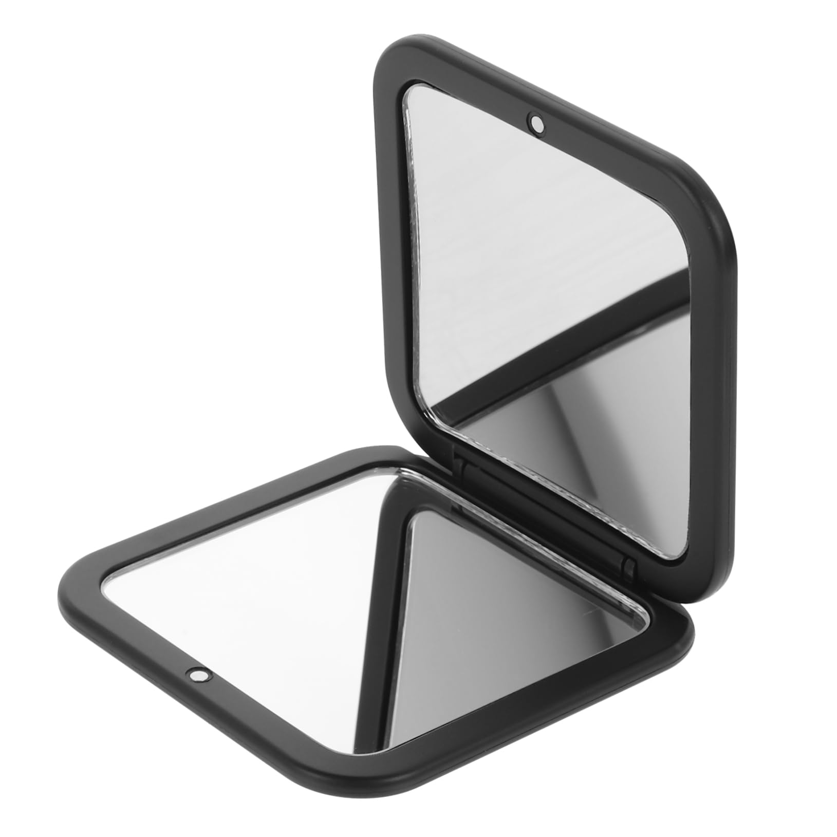 Healeved 3stücke Klappbarer Mini-Magnifying Makeup Spiegel Tragbarer Taschenspiegel Für Reisen Und Makeup Faltbares Design Für Praktische Anwendung Unterwegs Vergrößerung