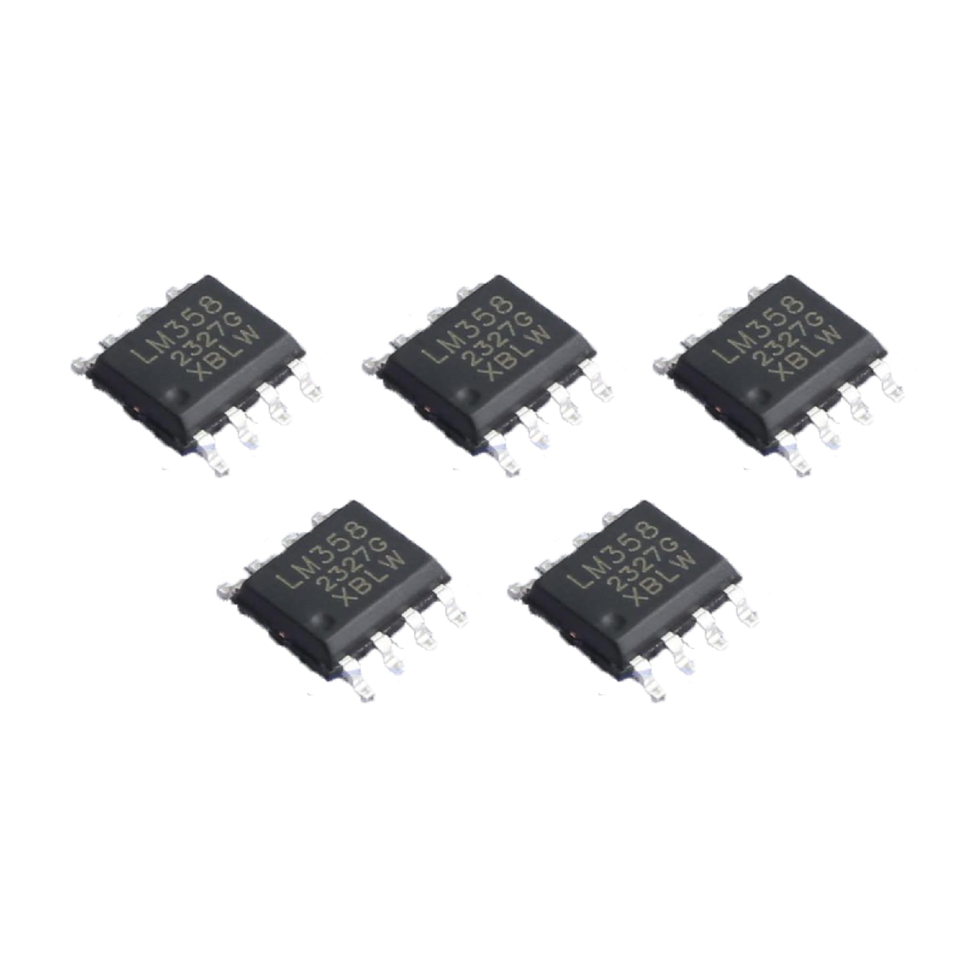 5 PEZZI LM358D amplificatore operazionale SMD SOP-8