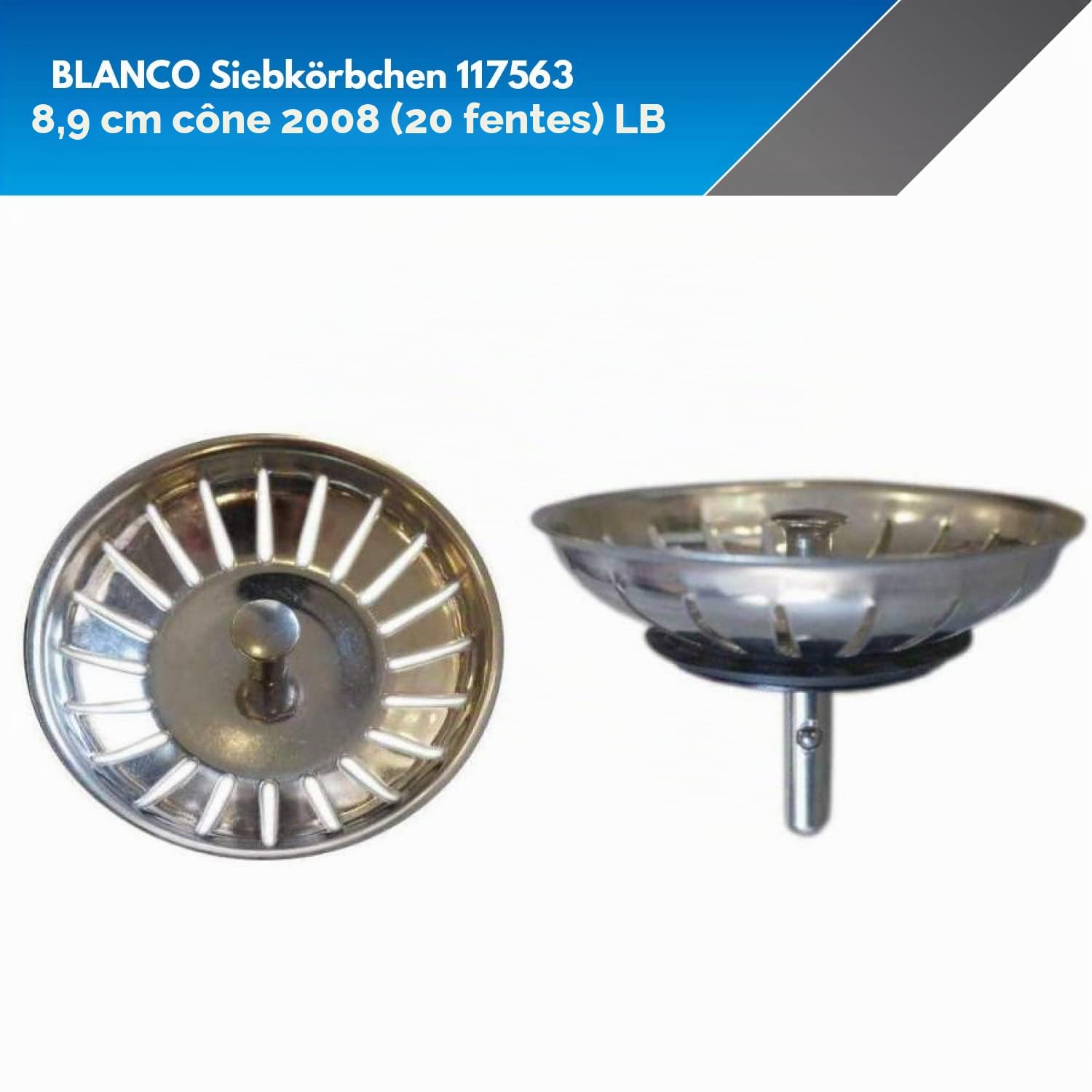 Franke Panier de bonde Blanco 83 mm 20 Trous 117563