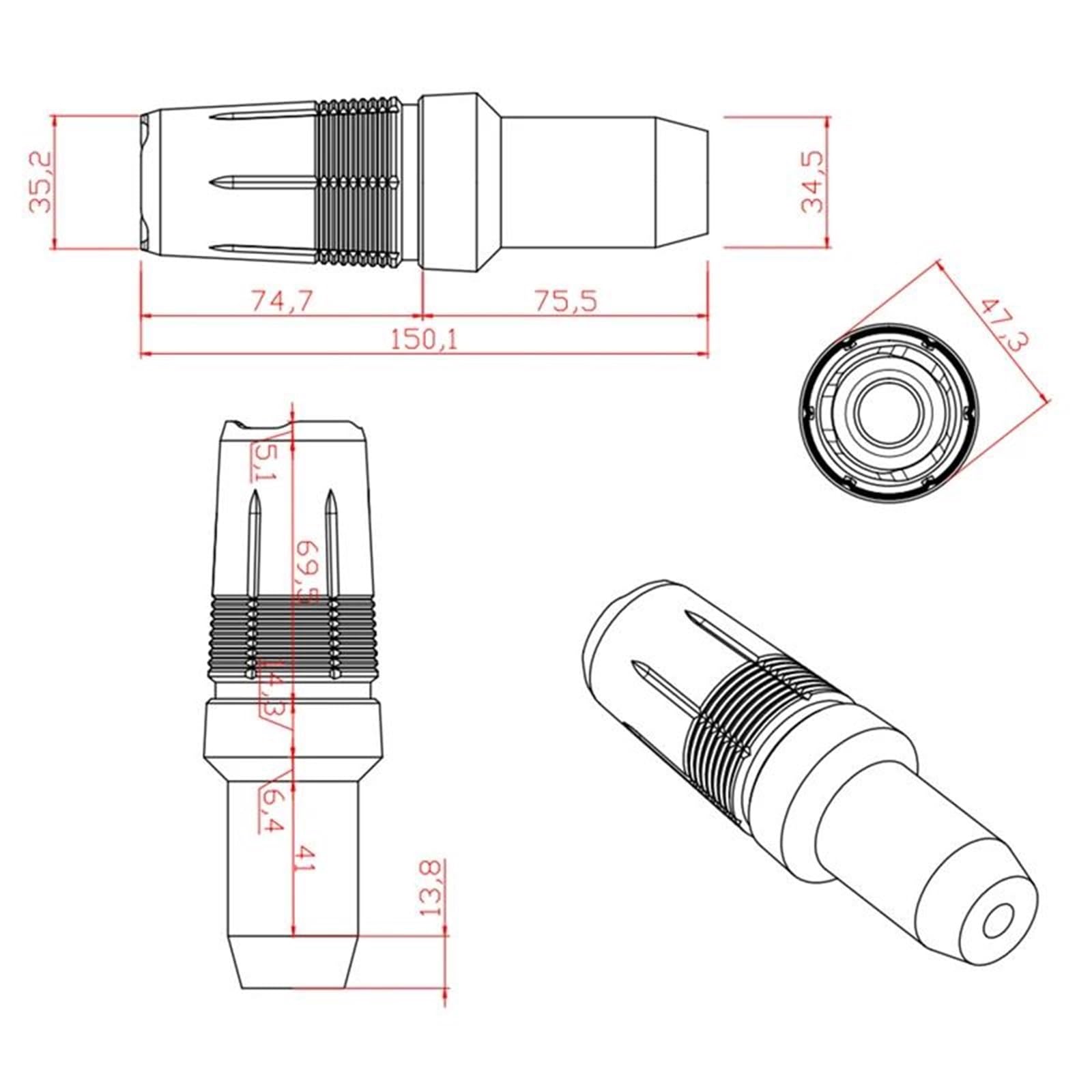 Tamponi Paratelaio Per Scarico Moto Protezione Anticaduta CB750 CB 750 1000 HORNET CB1000 Hornet SP 2025 cursore(Exhaust-Titanium3)