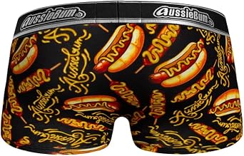aussieBum WonderJock 2.0 HotDogg Black Pattern Trunk