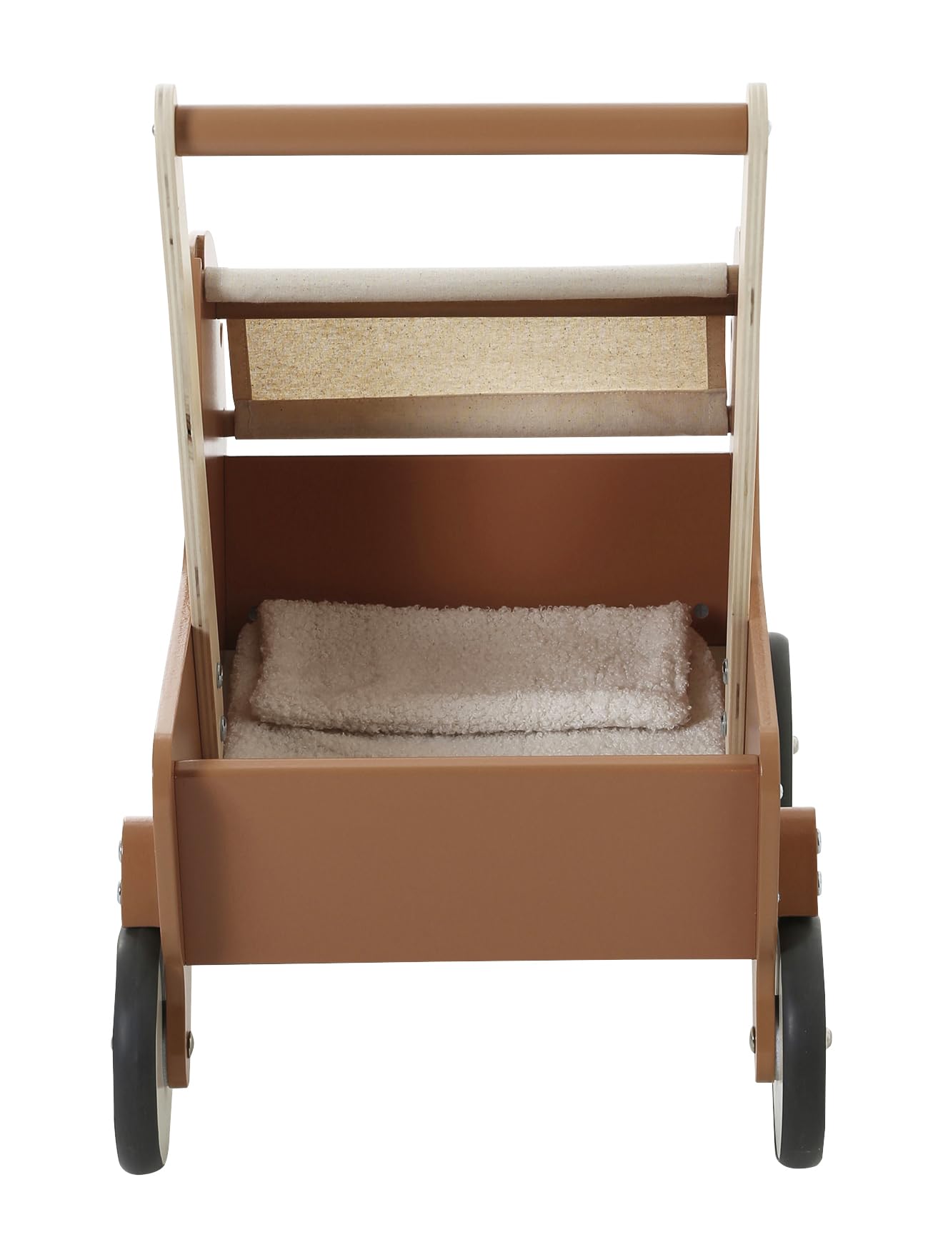 VERTBAUDET Jouet Bébé Chariot De Marche Landau En Bois FSC caramel TU