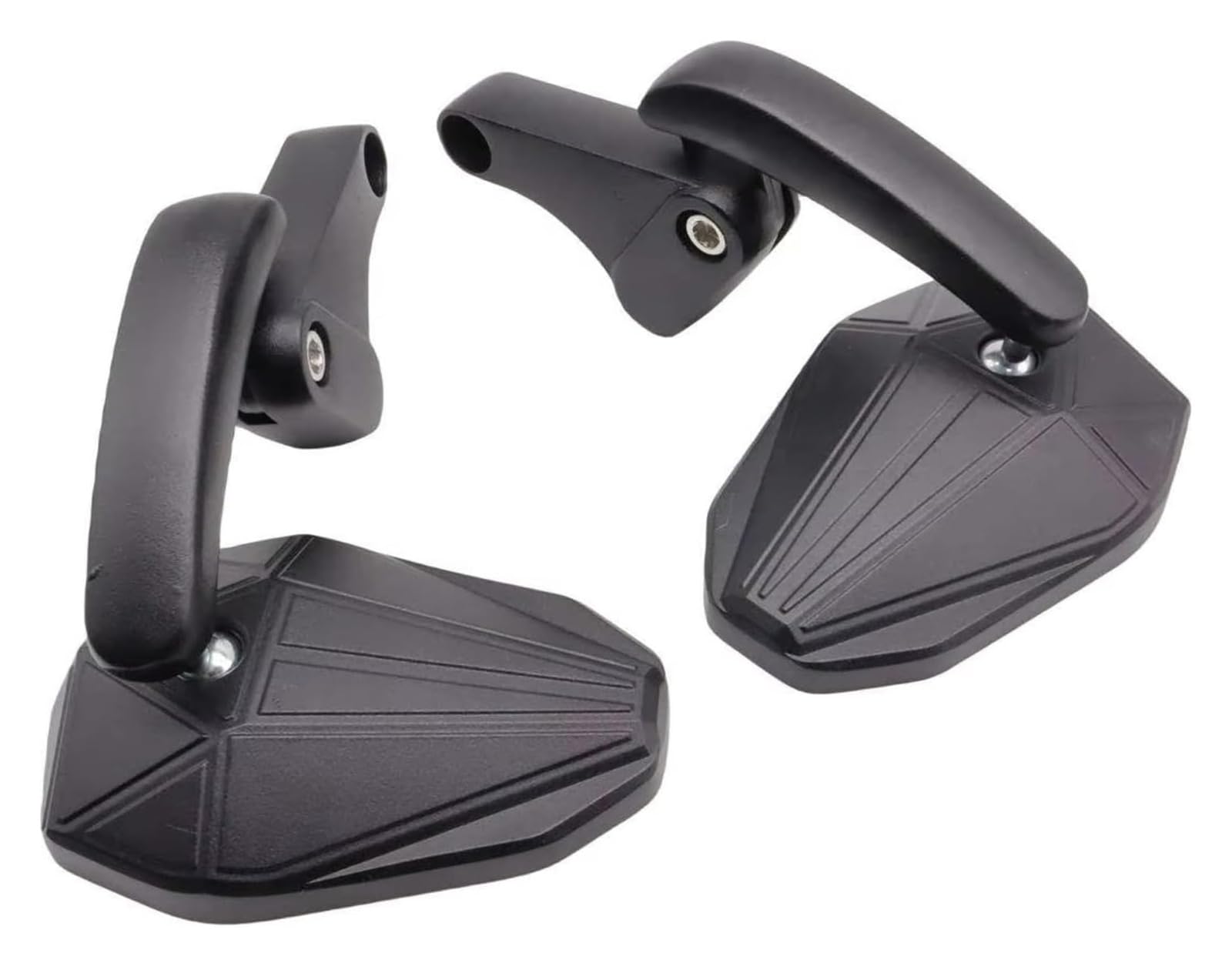 Coppia di specchietti retrovisori laterali for moto universali Bar End