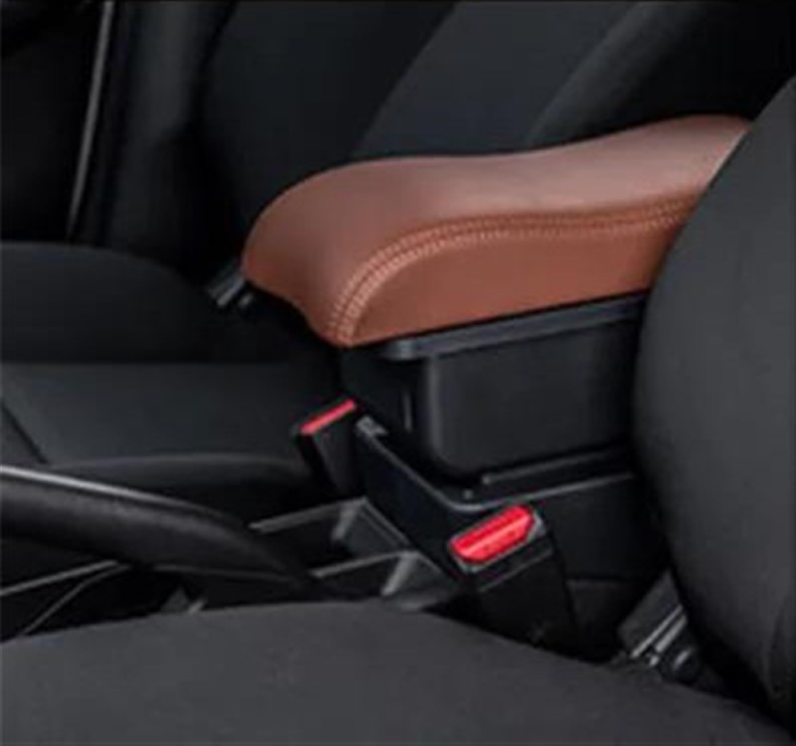 Ysdsls A Brown No Usb Center Console Armrest Storage Box For Bora For Golf 4 Car Interior Parts Modification Accessories