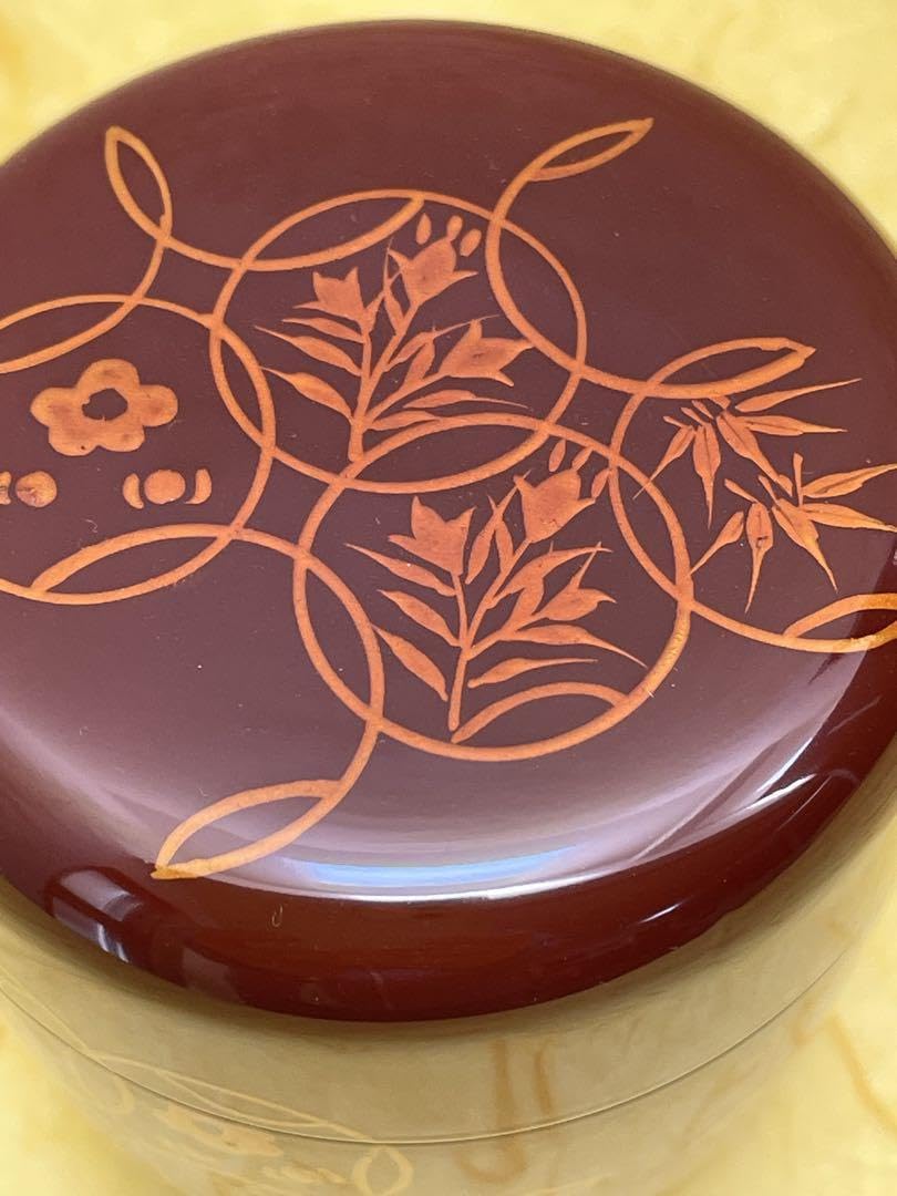 茶道具 中棗 白檀 七宝蒔絵 早見征一作 共箱 作歴の栞付 裏千家 表千家 Amazon.co.jp: 茶道具 中棗 白檀 七宝蒔絵 早見征一作 共箱 作歴