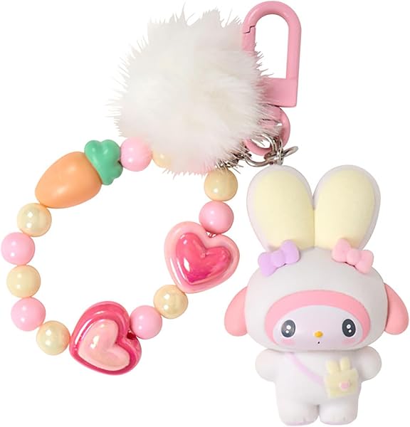サンリオ(SANRIO) キーホルダー(ふっくらおみみのうさぎの会) マイメロディ 776777 - 1