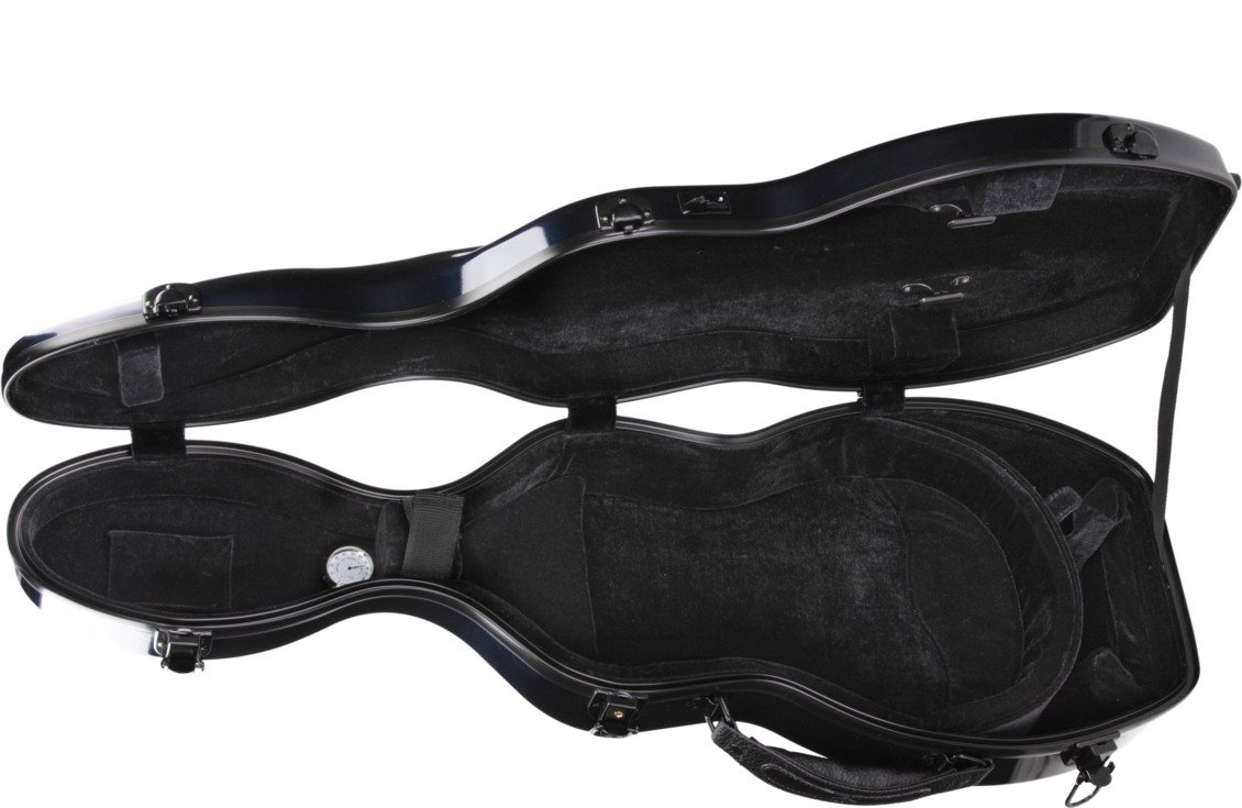 Custodia per violino Fiberglass Ultra Light 4/4 blu marino M-Case