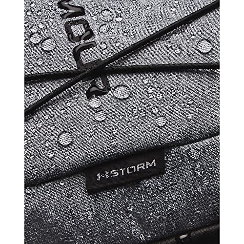 under armour unisex-adult hustle sport backpack  pitch gray medium heather 012black  one size fits all