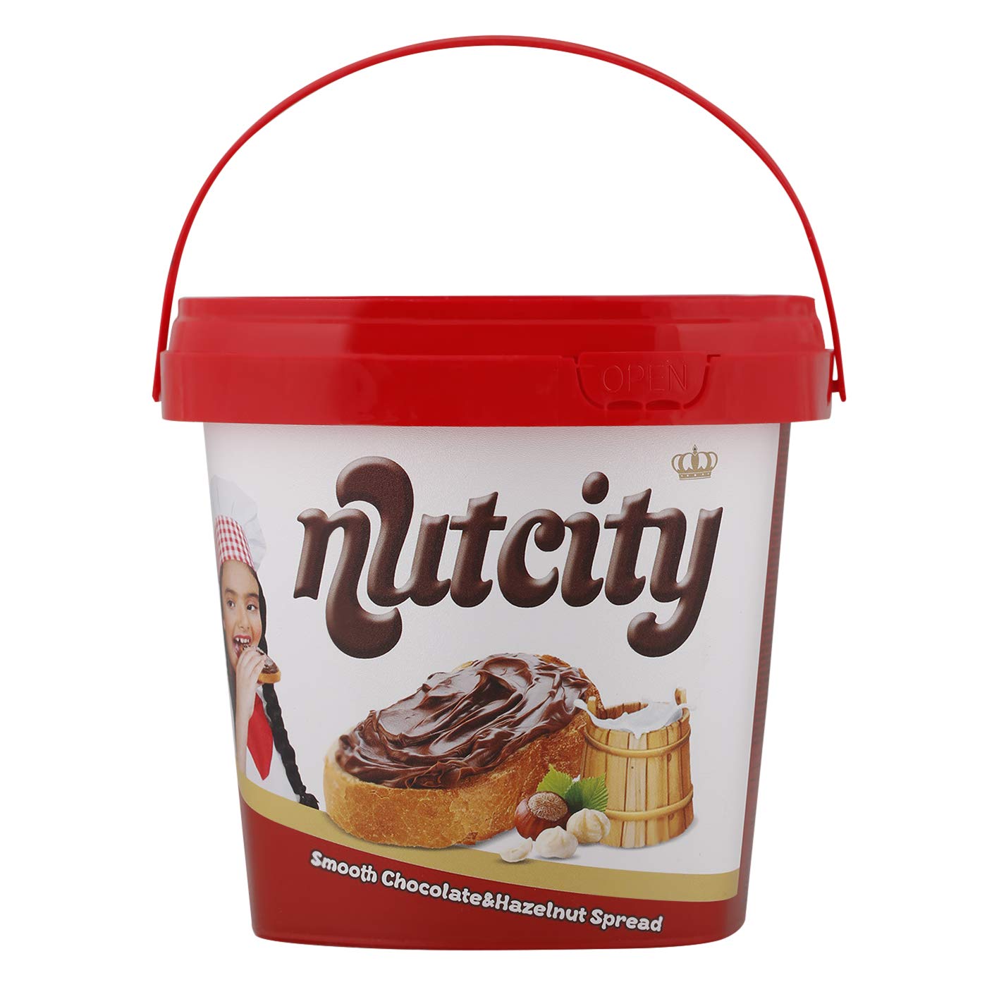 Nutcity Smooth Chocolate Hazelnut Spread, 1 kg