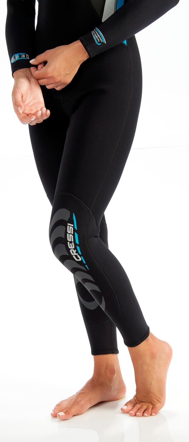 Cressi Women's Ultraspan Scuba Diving Wetsuit Made in Premium Themal 3 mm Neoprene - Morea Designed in Italy: Quality Since 1946
