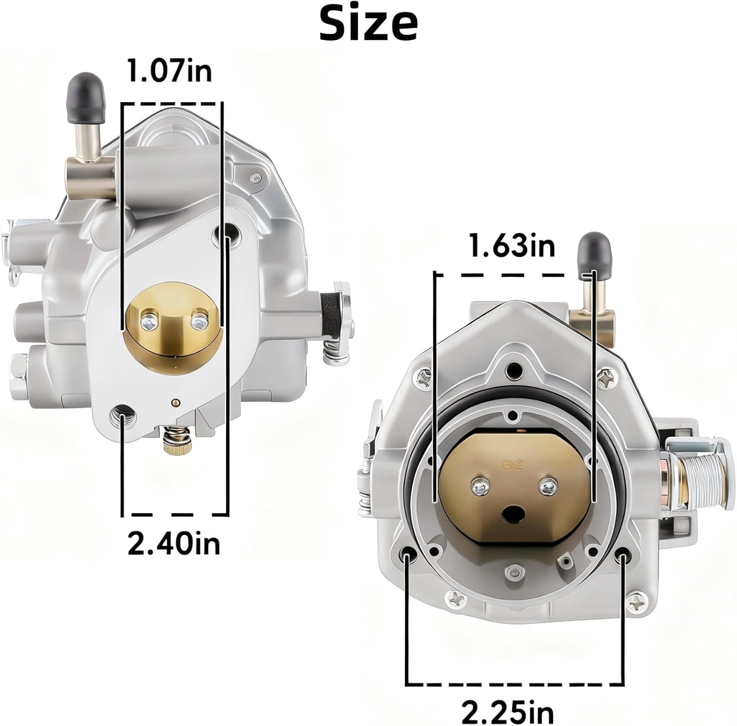 146-0496 Carburetor Tune up Kit Compatible with ONAN NOS P216G P218G P220G B48M B48G Miller Bobcat 225G Carb Replace 146-0386 146-0375 146-0430 146-0479 146-0414 146-0381 With 149-2187-01 Fuel Pump