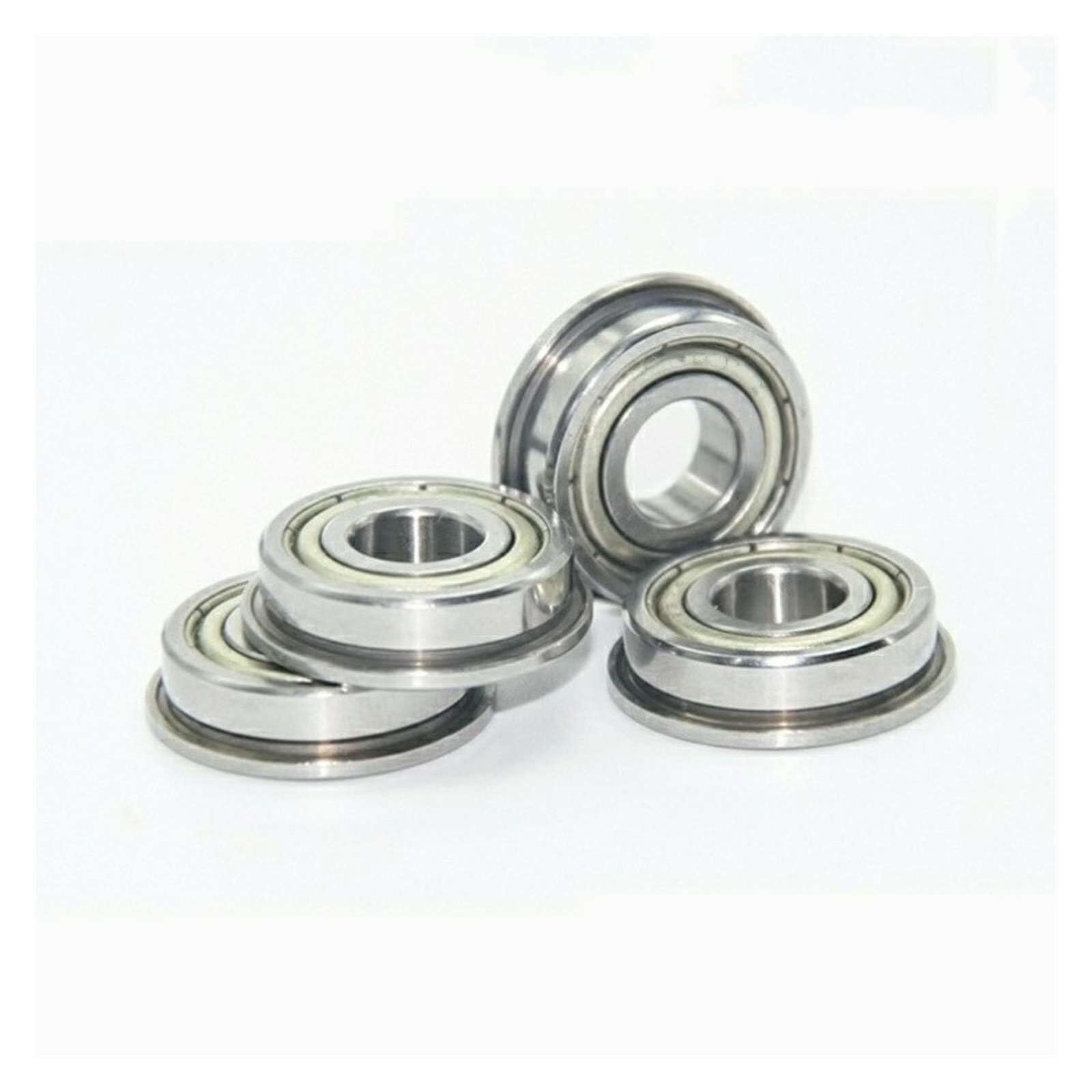 Bearing, Bearing MF104ZZ / MF105ZZ MF106ZZ MF115ZZ MF117ZZ MF126ZZ MF128ZZ MF137ZZ MF148ZZ (Color : 10pcs, Outer Diameter Mf117zz) Wear Resistance(2pcs,Mf104zz)