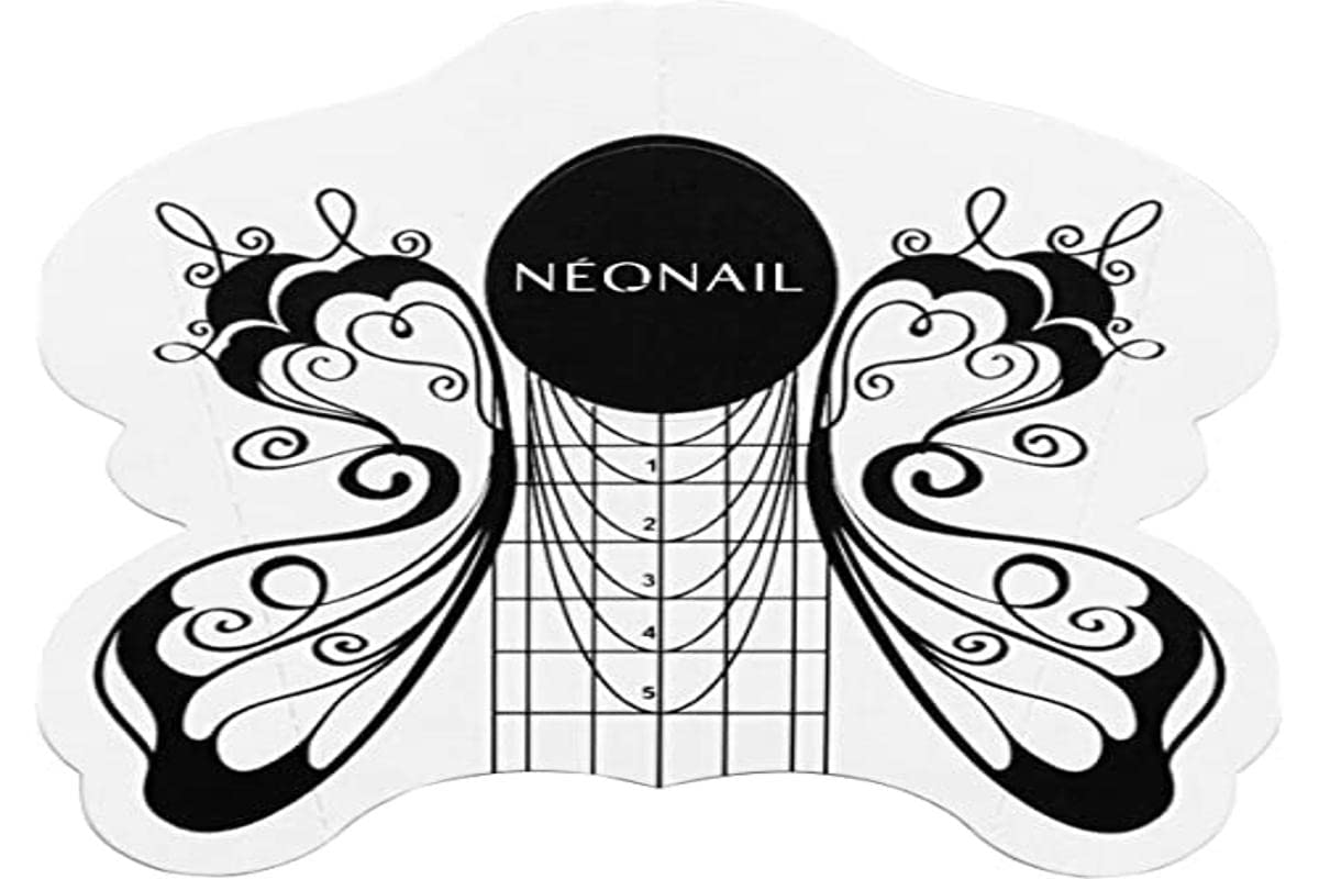 Neo Nail Building Butterfly Forms UV/LED Builder Gel Polish Acrylic Tips Sticker 100pcs