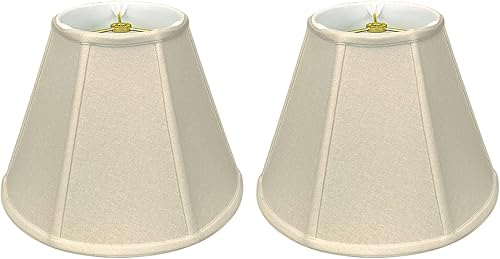 Vista 45 de Royal Designs, Inc. Deep Empire - Pantalla para lámpara (cáscara de huevo, 8 x 14 x 11 pulgadas)