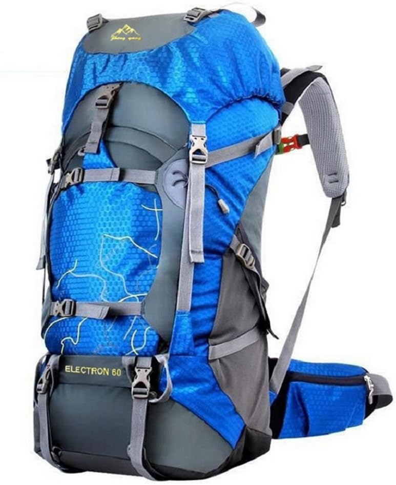 60L Outdoor Sport Bags Water-resistant Hiking Backpack