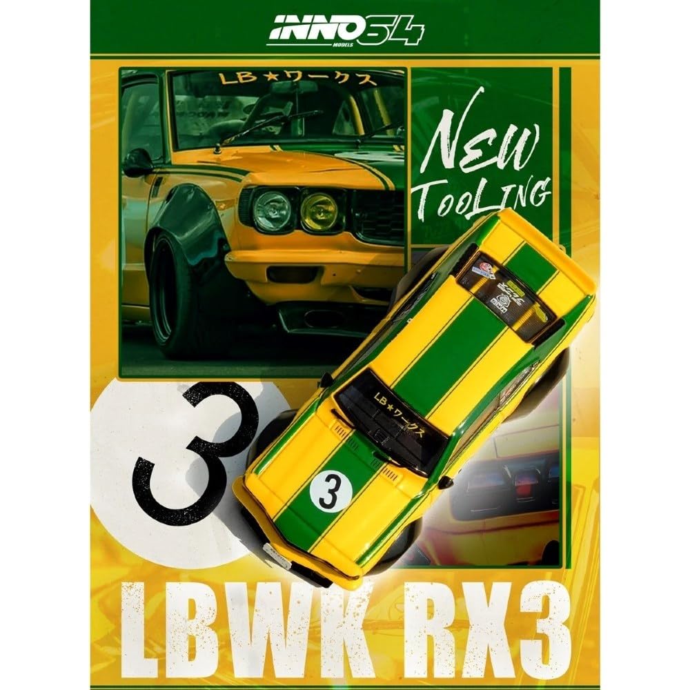 Amazon | Inno Models 1/64 LB-WORKS Mazda RX3 Savanna 完成品