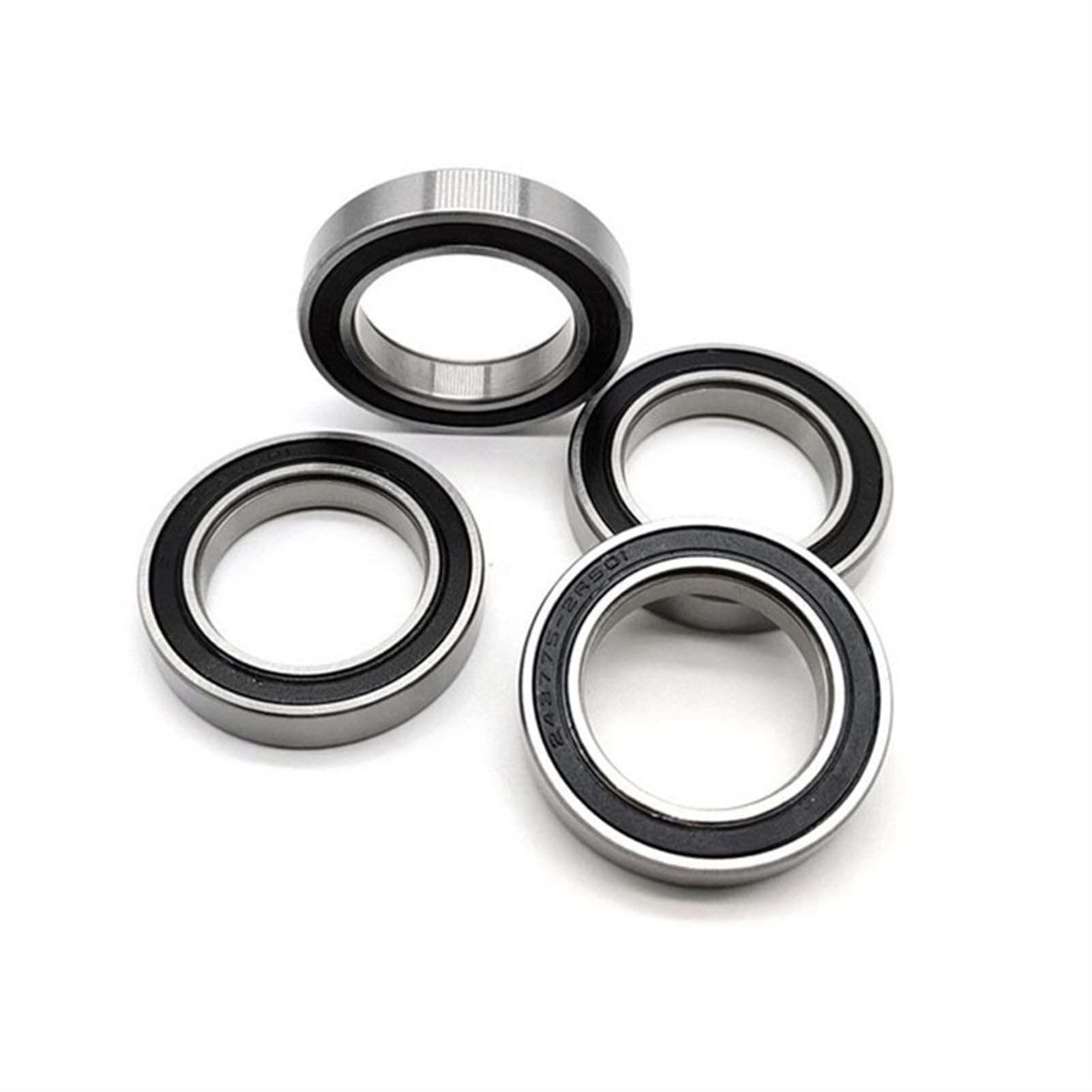 Aspectos, 4 Uds 18287-2RS rodamiento 18 * 28 * 7mm ABEC-7 18287 RS for buje de bicicleta rueda delantera trasera 18 28 7 rodamientos de bolas