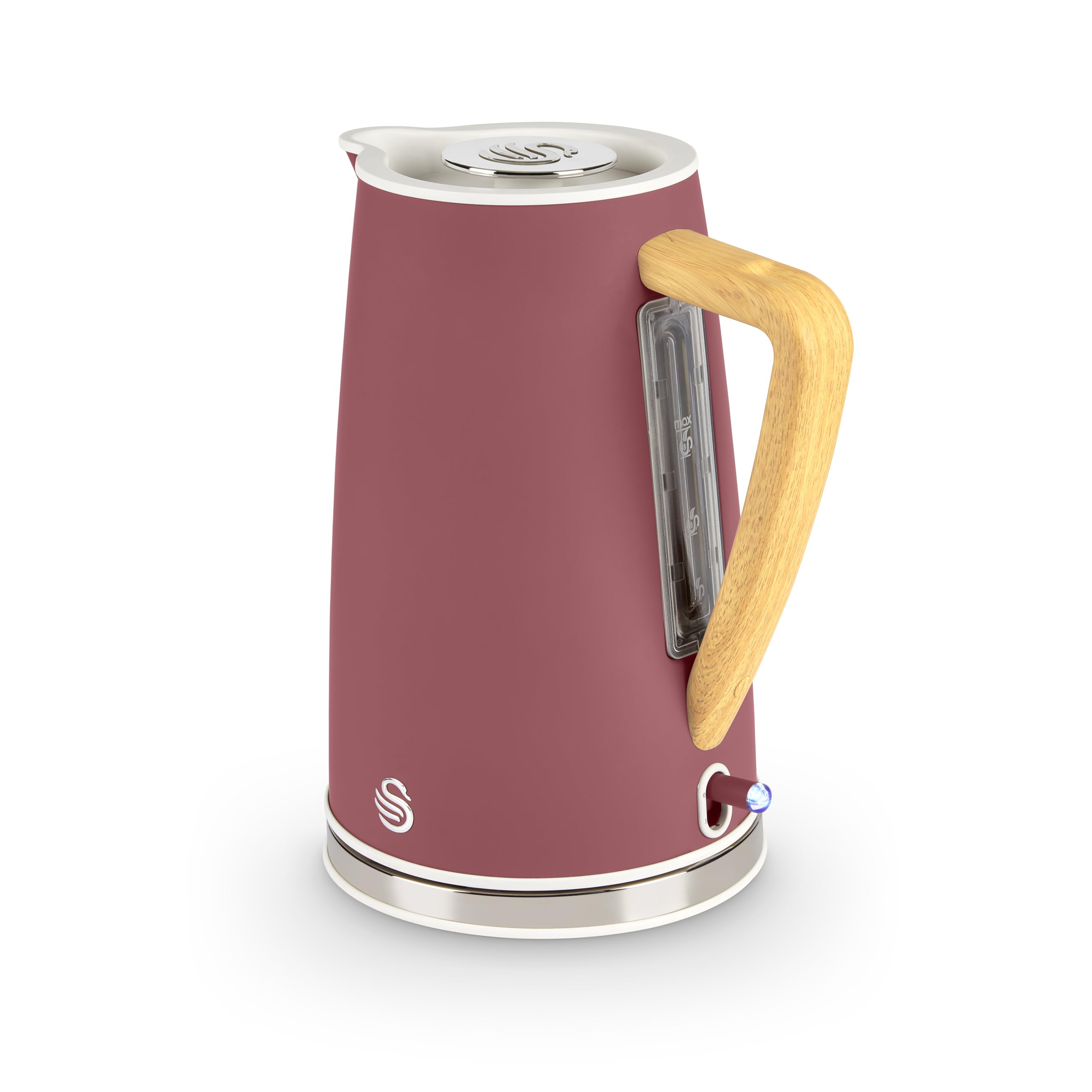Swan Fuchsia Rose 1.7L Nordic Cordless Style Kettle